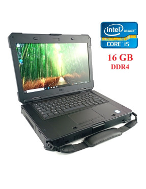 Новий захищений ноутбук Dell Latitude 5424 Rugged i5-8350U Refubrished (Radeon RX 540)