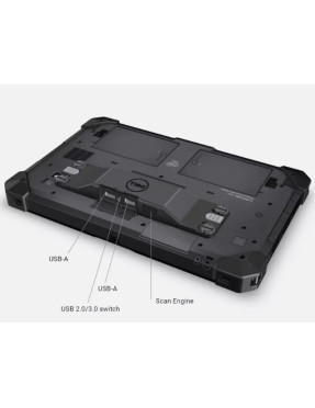 Розширювач портів для планшета Dell Latitude 7212 Rugged Extreme (7202 7220) 5P14X зі сканером штрихкодів