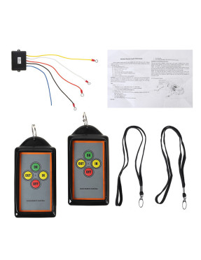 Захищений пульт дистанційного керування лебідкою 2шт 12-24v