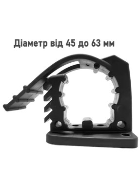 Кріплення Super Fix NSR4463 45-63 мм 1шт. Гумовий хомут для hi jack труб інструменту