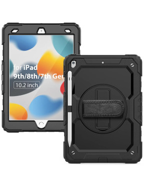 Захищений протиударний чохол для планшету Apple iPad 10.2" 7th/8th/9th Gen 2019/2020/2021 Чорний