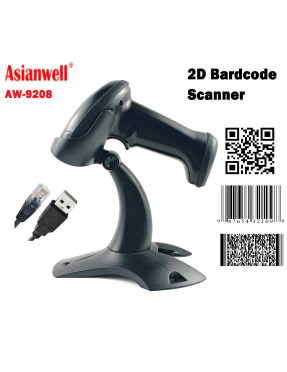 1D/2D Сканер штрих-кодів з підставкою Asianwell AW-9208