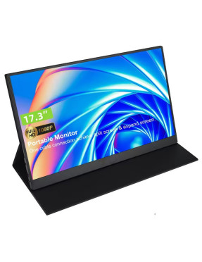 Портативний монітор Sibolan 17.3" FullHD IPS з магнітним чохлом