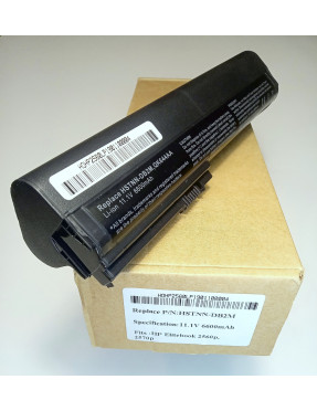 Батарея посилена Hossowell для HP EliteBook 2560p 2570p 6600mAh 11.1V
