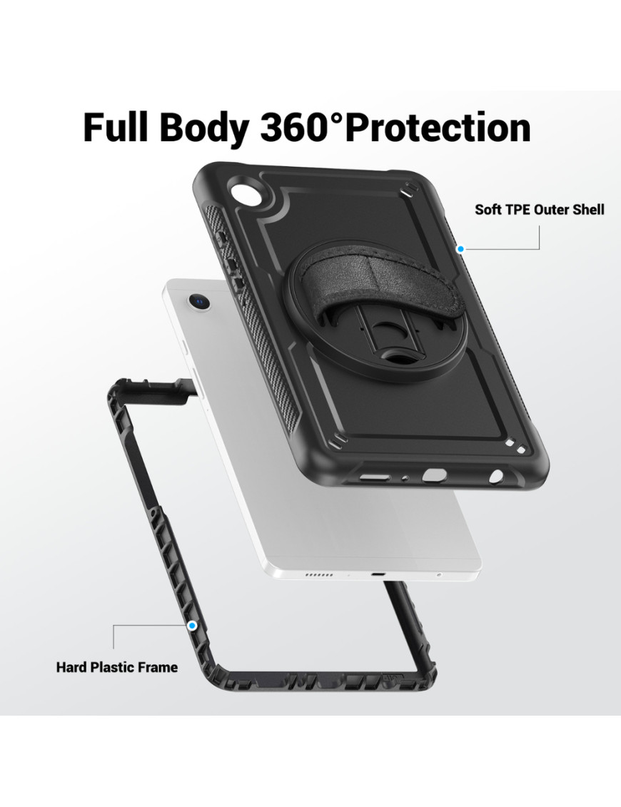 Захищений протиударний чохол з підставкою для планшета Samsung Galaxy Tab A9 8.7