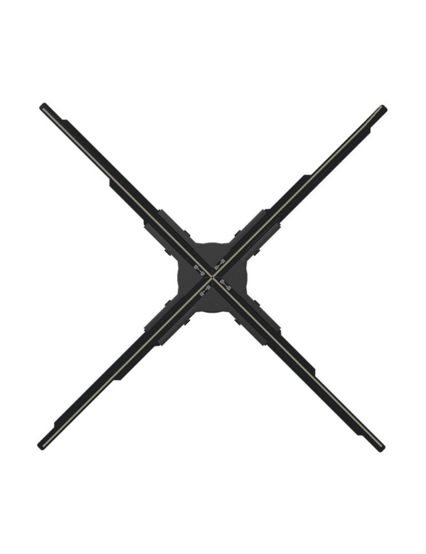 3D голографічний вентилятор проектор 60 см 4 лопаті