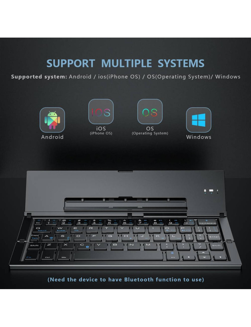 Бездротова клавіатура JOMAA з підставкою