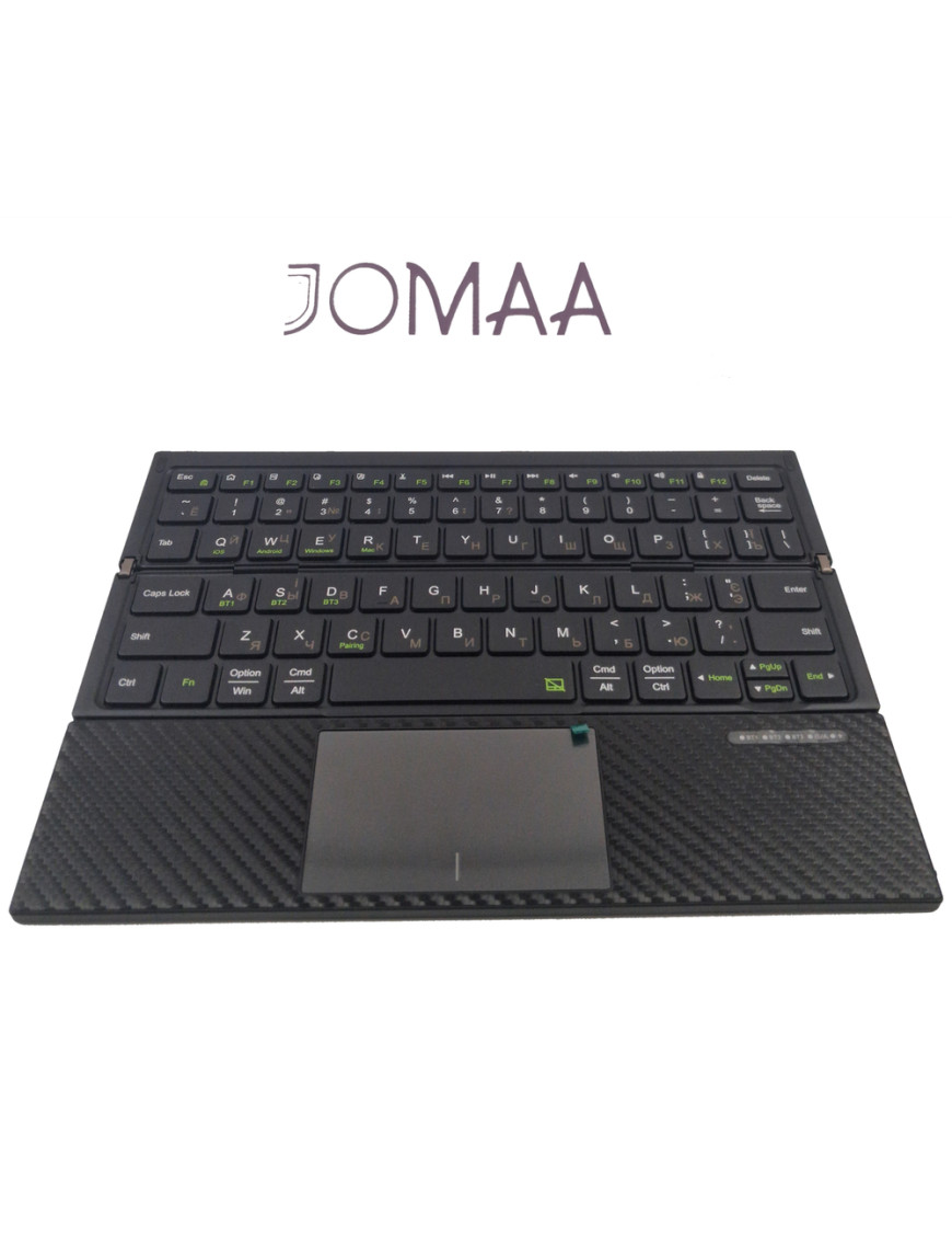 Складна бездротова клавіатура JOMAA з тачпадом