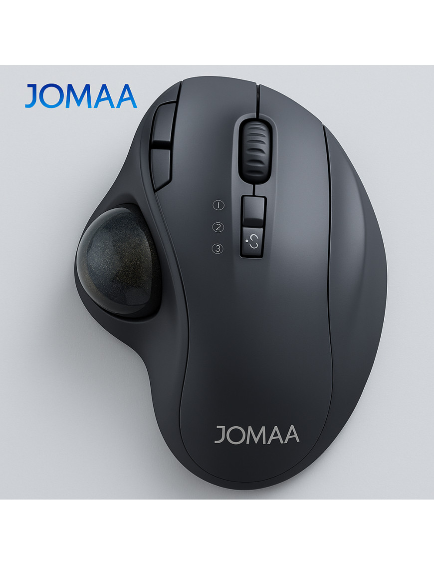 Бездротова мишка трекбол JOMAA з ергономічною формою
