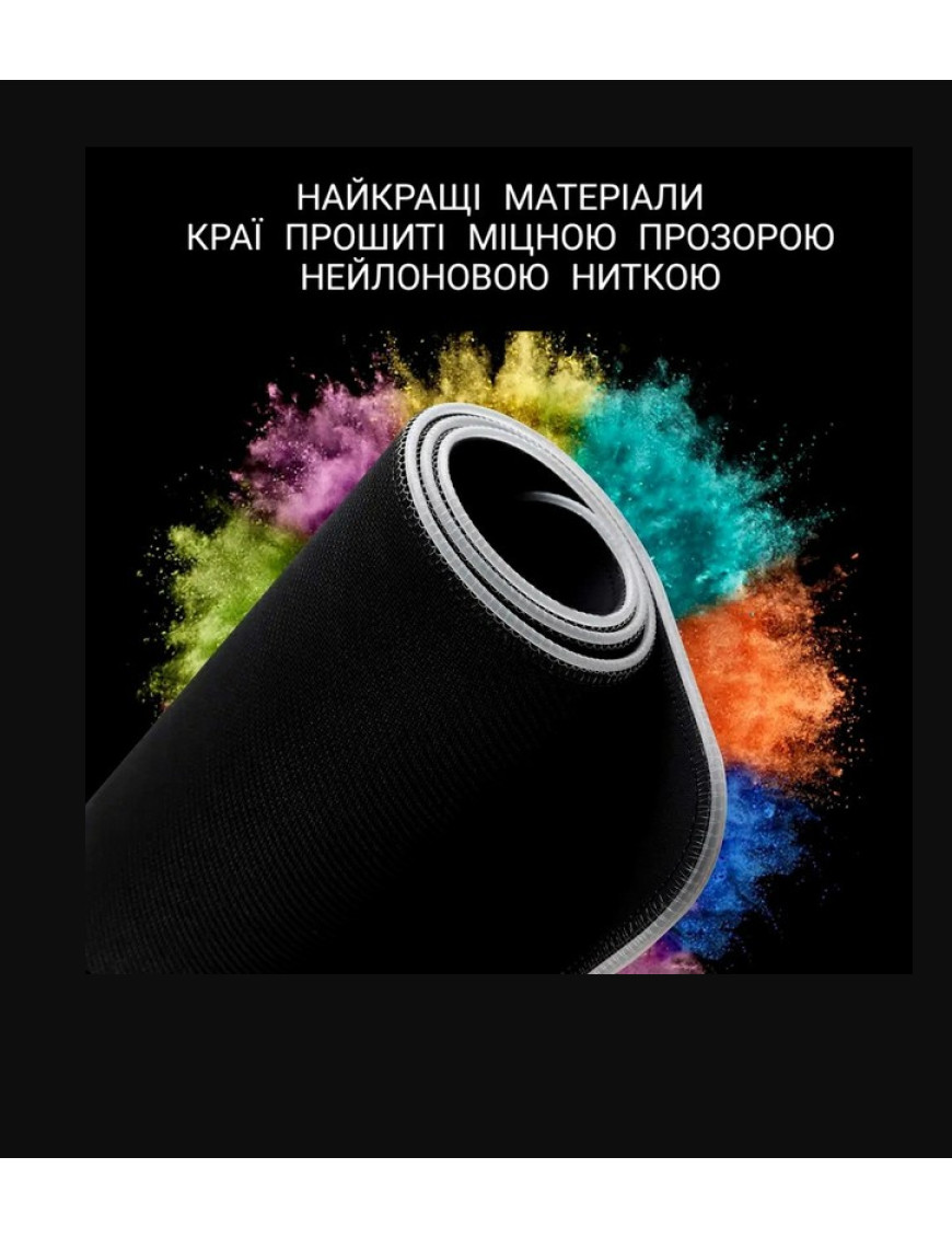 Килимок для миші JOMAA 800х300мм з RGB-підсвічуванням