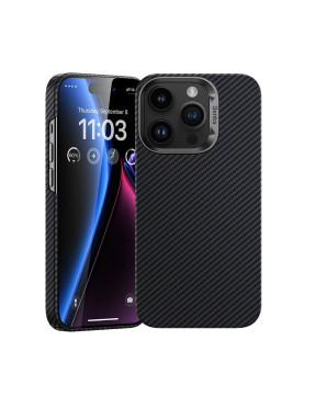 Кевларовий карбоновий чохол Iphone 15 PRO MagSafe 1.15mm 600D