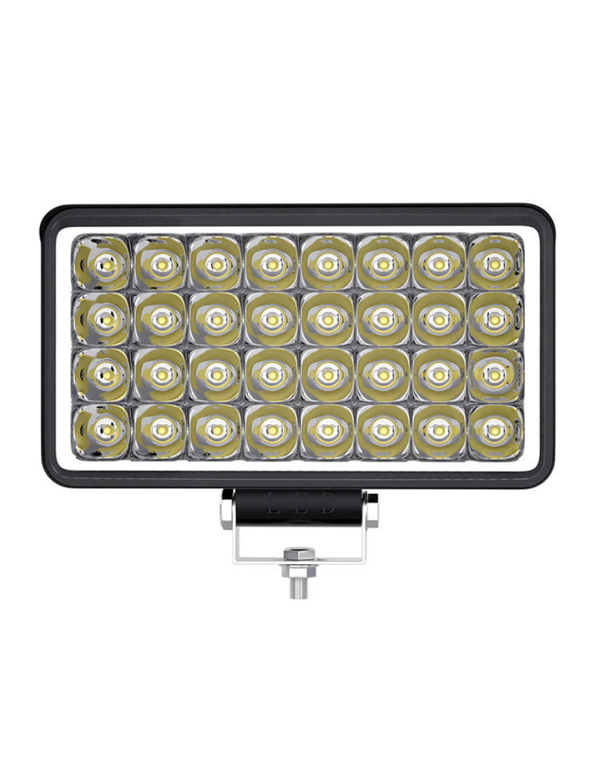 12-80V металева світлодіодна лампа фара для авто вантажівок мото IP68 32W 6500K