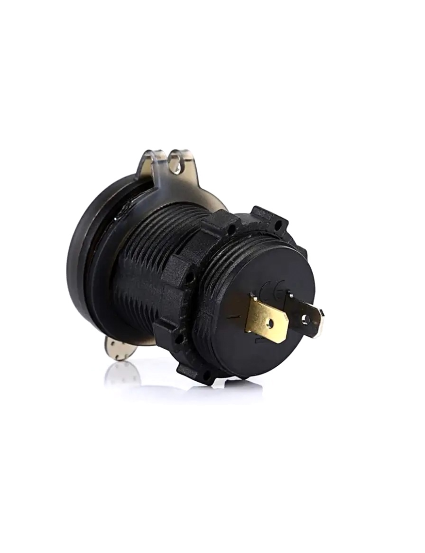 Адаптер USB зарядка QC 3.0 + PD Type-C 18W з вольтметром