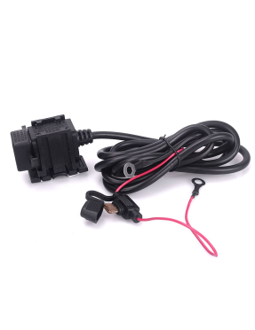 USB зарядка для мотоцикла 3.1А Універсальна