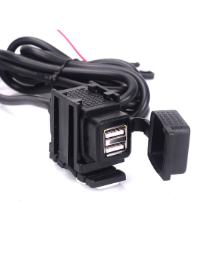 USB зарядка для мотоцикла 3.1А Універсальна