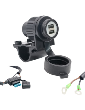 USB зарядка 10w на кермо мотоцикла мопеда скутера