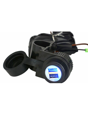 USB зарядка 10w на кермо мотоцикла мопеда скутера