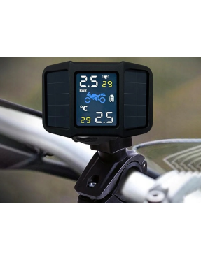 TPMS Бездротова система контролю тиску та температури в шинах із сонячною панеллю